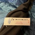 Free People FP Movement The Way Home Blue High Waist Smocked Athletic Shorts M Photo 4