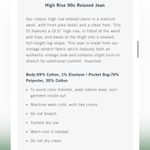 Abercrombie & Fitch The 90’s Relaxed High Rise Front Yoke Jeans Photo 3