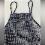 Brandy Melville ⭐️ black and white floral halter style tank top one size Photo 9