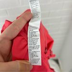 United Colors Of Benetton  Bright Pink Ruffle One Shoulder One Piece Swimsuit XS Photo 3