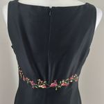 Ann Taylor Black Silk Sleeveless Covktail Dress sz 6 Photo 4