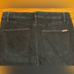 White House | Black Market Slim Ankle Mid-Rise Jeans Gold Thread Rolled Cuffs Sz 8 Photo 6