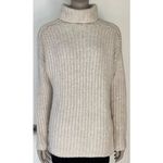 Abercrombie & Fitch Beige High Neck Longline Sweater Photo 1
