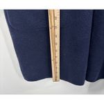 J.Crew 365 Cardigan Blazer Open Long Women's Size M Navy Merino Wool Blend Blue Size M Photo 6