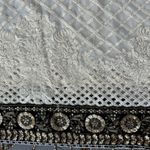 Designer Tawakkal Pakistani Heavy Work 3pc Party Wear Suit wedding White Size L Photo 6