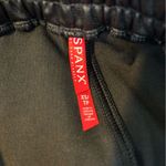 Spanx Faux Leather Black Jogger Pants Vegan Size XS Photo 12
