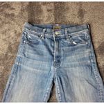 MOTHER Stunner Zip Ankle Step Fray Good Girls Do‎ Blue Jeans ( 25 ) Photo 3