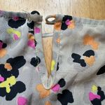 Attention Leopard Animal Print Ruffle Sleeve Top in Tan/Orange/Pink - Size Small Photo 15