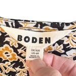 Like New Boden Tie Knot Floral Stretch Jersey Floral Dress Size 6 Photo 3