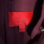 Z Spoke Zac Posen Burgundy Shirt Dress 100% Silk City Chic Going Out Date Zipper Red Size 10 Photo 6