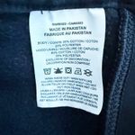 Nike  | Black White Hoodie Tunic Dress Sweatshirt Soft Long Line | Size Large Photo 5