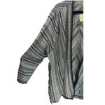 Lucky Brand NWT  Open Front Fringe‎ Trim Multicolor Knit Cardigan Sweater Size 3X Photo 9