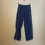 Urban Outfitters  Women’s Blue BDG Jess Straight Leg Nylon Track Pant Size XS Photo 7