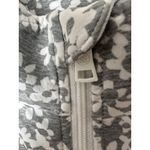 G/FORE Womens Floral Print Hooded Full Zip Golf Jacket Size Medium Gray Photo 2