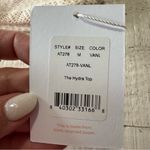 ANDIE  Swim the Hydra Bikini Top NWT size Medium Vanilla Crochet‎ Ruffle Lace Photo 5