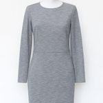 Old Navy  Womens Dress Size L Gray Long Sleeve Sheath‎ Work Office Minimalist Photo 0