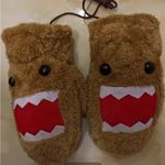Brown Furry Monster Mittens Photo 7