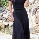 Karen Kane Black Artisan Dress Size Medium Photo 0