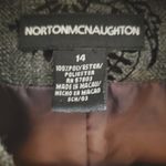 Norton Mcnaughton  V Neck Button Up Gray Vest 14 Photo 5