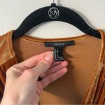 Forever 21 Golden Velvet Wrap Dress Photo 4