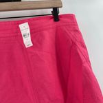 Ann Taylor Skirt Size 14 Pink NWT Linen Blend Pencil Knee-Length Plus Curvy Photo 8