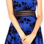 City Studio Womens Juniors Floral Mini Cocktail and Party Size 3 D41 Blue Photo 0