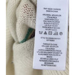 Joie  Dreolan Ivory Striped Sweater S Wool Alpaca Minimalist Coastal Parisian Photo 7