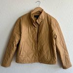 Andrew Marc Marc New York  Faux Leather Quilted Jacket in Camel Photo 3