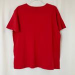 Gap | Red 100% Cotton Tee Shirt Short Sleeve Crew Neck Womens Large Photo 4