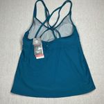 Speedo  Xtra Life Lycra Strappy Tankini Top in Teal NWT Small Photo 2