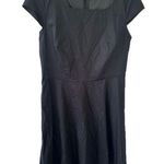 Bbonlinedress Fit Flare Square Neckline Cap Sleeve Classic Little Black Dress XL Photo 0