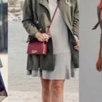 CAbi Flashdance jersey sweater drop waist dress 3459 grey S two tone soft knit Photo 11