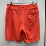 Tail peach coral Bermuda golf shorts women's 8 various pockets Orange Photo 3
