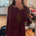 Old Navy Pink Long Sleeve Sweater Top Photo 2