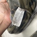 Cherish Heathered Camo Long Raglan Sleeves Pullover T-Shirt Gray Green Small Top Photo 5