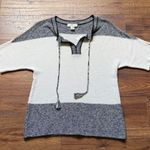 Christopher & Banks Women’s Black/White Short Sleeve Sweater Size Medium NWT Photo 2