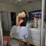 Abercrombie & Fitch Blue YPB Bike Shorts Photo 9