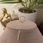 Sterling Silver SIZE 8 925 Stackable Round Dazzling Pink Cubic Zirconia Ring Photo 6