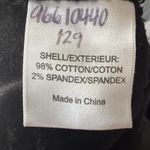 Tory Burch Corduroy Pants Size 32 Black Ivy Super Skinny Winter Fall Photo 8