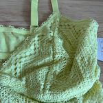 Auden Women's Lemon Yellow Lace Brami Photo 7