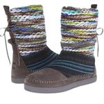 Toms  Multicolor Knit Women's Boots Photo 0