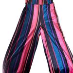 Speechless Velvet Striped Sleeveless V Neck Playsuit Jumpsuit Size Medium Photo 7