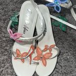 Cape Robbin White Butterfly Heels Photo 2