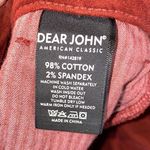 Dear John Gisele High Waisted Skinny Burgundy Velvet Velour Pants size 28 π Photo 9