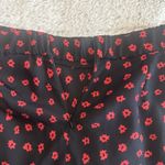 Princess Polly  Women's‎ Black Red Floral Midi Skirt Boho Y2K Vintage Size 4 Photo 10