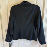 Merona NWT Women Sz 8 Black Blazer Jacket Career Workwear Single Button Pockets Photo 1