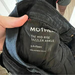 Mother The Mid Rise Dazzler Ankle Jeans – Zip In Flames – Size 26 Red Photo 8