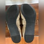 Free People Leather Gemini Ballet Flat Gold 7.5 Photo 5