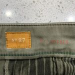 Anthropologie Anthro Pilcro Sz 27 Shorts Hyphen Chino Mid Rise Flat Front Cotton Blend Women’s Photo 3