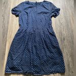 Madewell Polka Dot Pleated Retro Dainty Coastal Americana Cotton Mini Dress 8 Photo 1